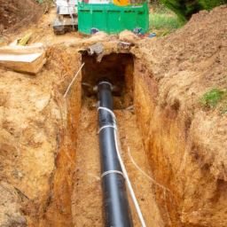 Viabilisation des terrains : assainissement des eaux usées Maizières-lès-Metz